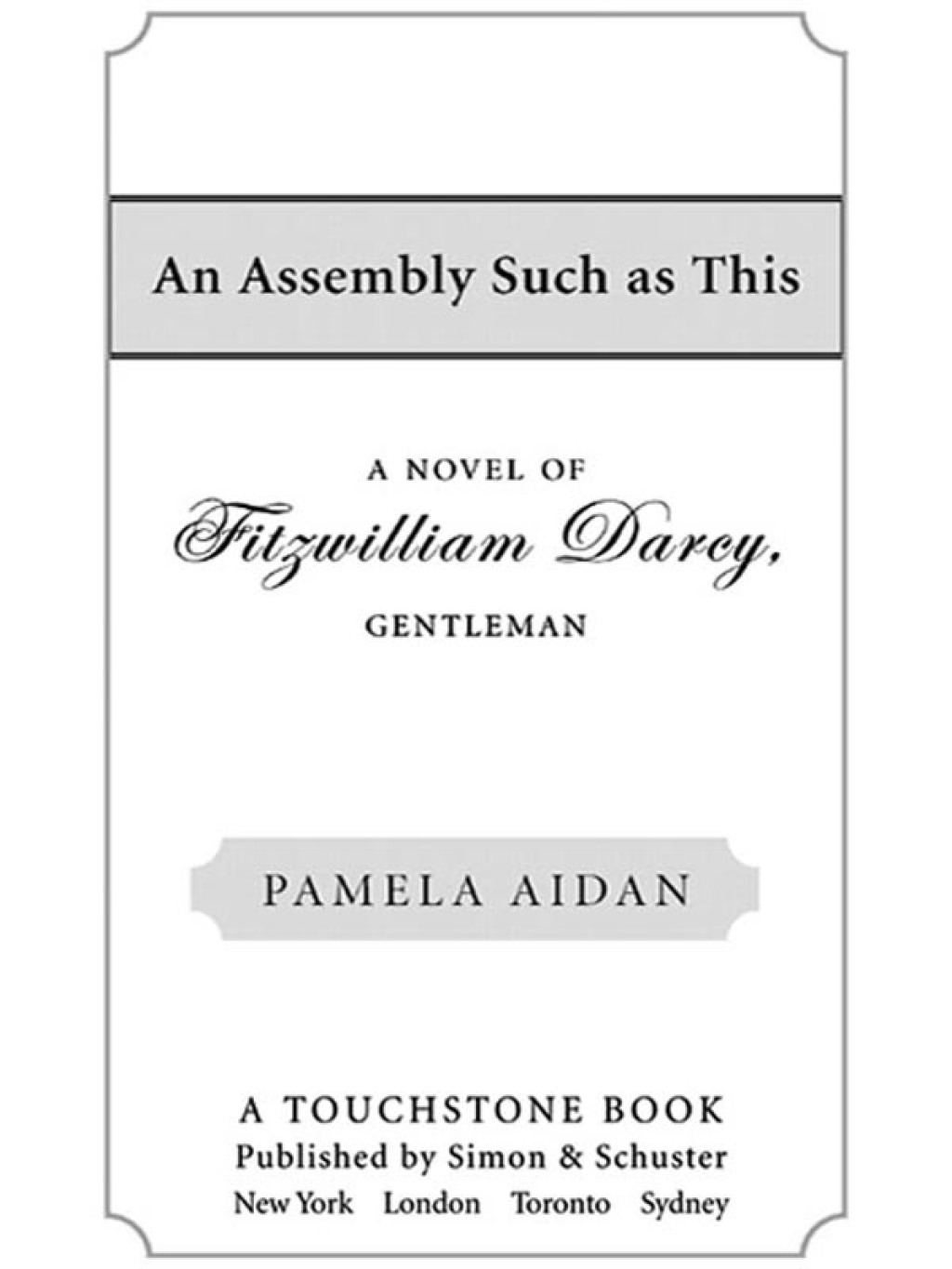 An Assembly Such as This eBook