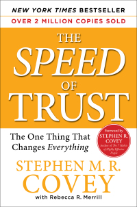 Cover image: The SPEED of Trust 9781416549000