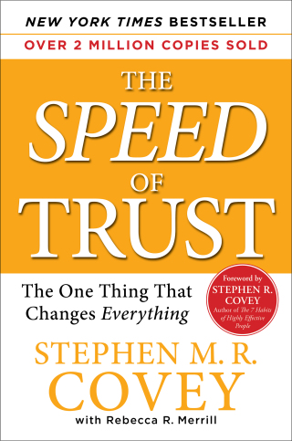 Cover image: The Speed of Trust 9781416549000
