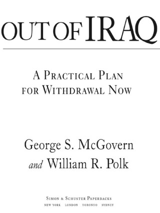 Cover image: Out of Iraq 9781416534563