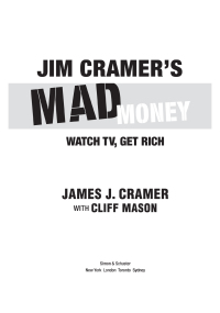 Cover image: Jim Cramer's Mad Money 9781416537908