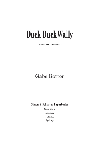 Cover image: Duck Duck Wally 9781416537878