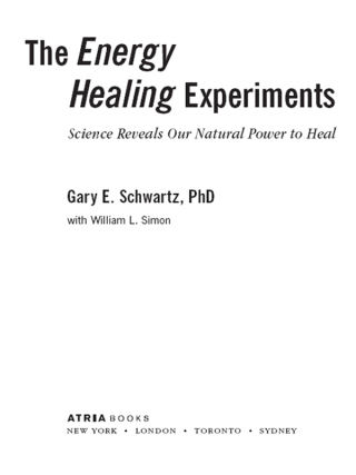 Cover image: The Energy Healing Experiments 9780743292399