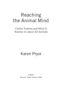 Cover image: Reaching the Animal Mind 9780743297776
