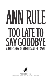 Cover image: Too Late to Say Goodbye 9780743460514
