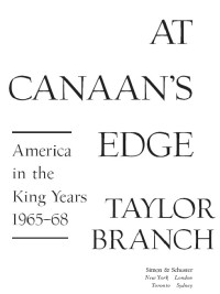 Cover image: At Canaan's Edge 9780684857138