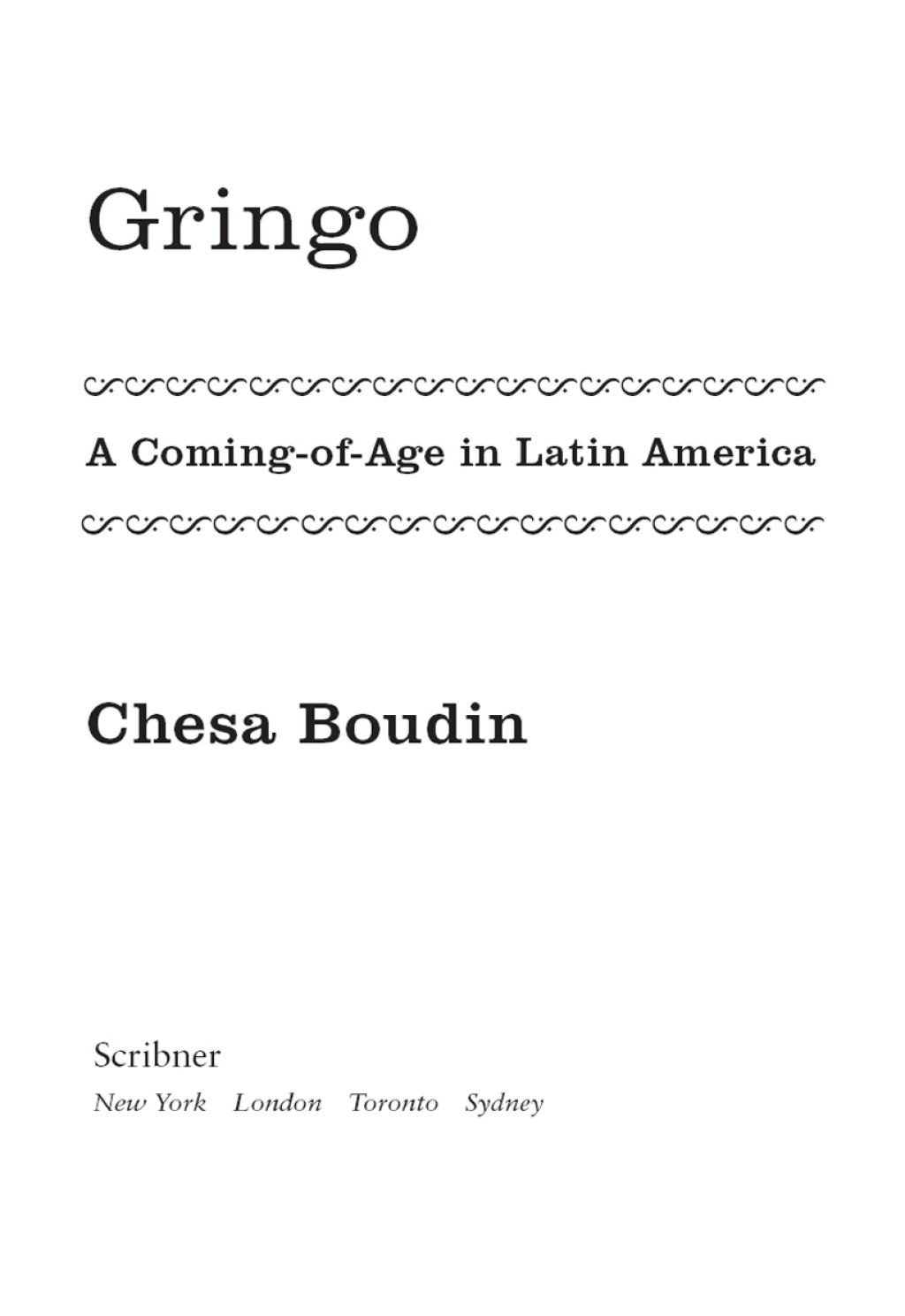 Gringo eBook
