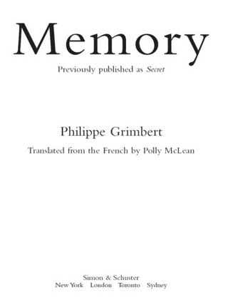 Cover image: Memory 9781416560005