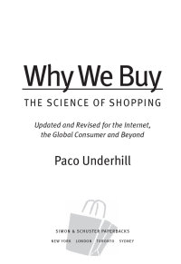 Cover image: Why We Buy 9781416595243