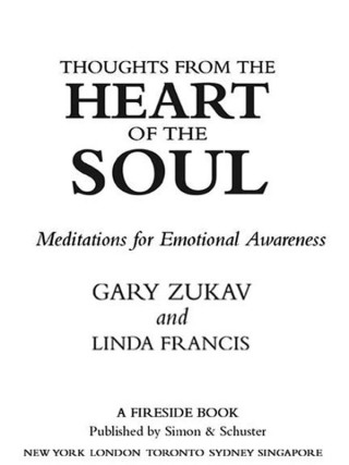 Cover image: Thoughts from the Heart of the Soul 9780743237284