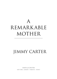 Cover image: A Remarkable Mother 9781451612981