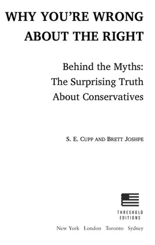 Cover image: Why You're Wrong About the Right 9781416562849