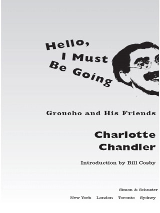 Cover image: Hello, I Must Be Going 9781416544227