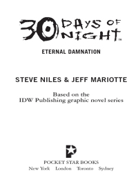 Cover image: 30 Days of Night: Eternal Damnation 9780743496537