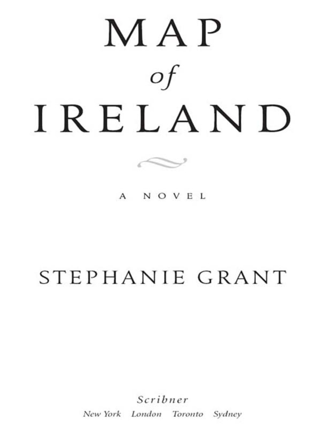 Map of Ireland A Novel