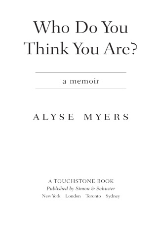 Cover image: Who Do You Think You Are? 9781416543060