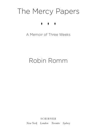 Cover image: The Mercy Papers 9781416567929