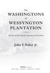 Cover image: The Washingtons of Wessyngton Plantation 9781416567417