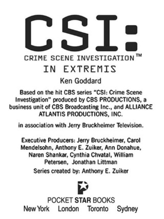 Cover image: CSI: In Extremis 9781476786858