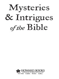 Cover image: Mysteries & Intrigues of the Bible 9781416543565