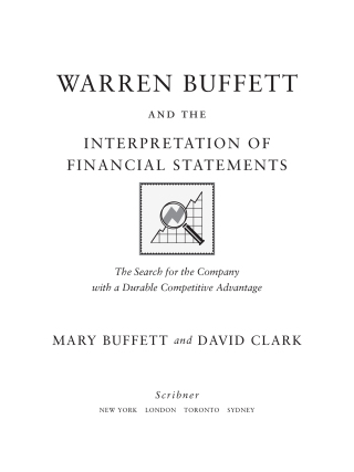 Cover image: Warren Buffett and the Interpretation of Financial Statements 9781416573180