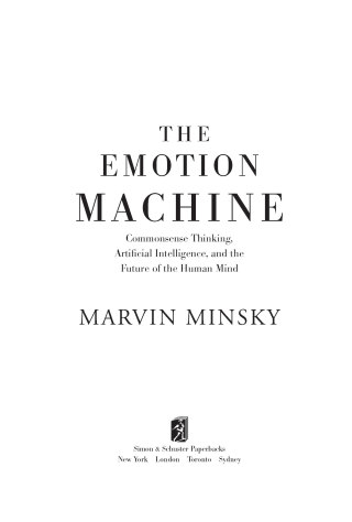 Cover image: The Emotion Machine 9780743276641