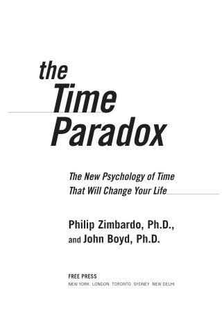 Cover image: The Time Paradox 9781416541998