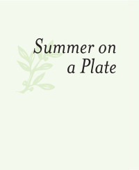 Cover image: Summer on a Plate 9781451626018