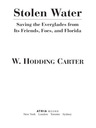 Cover image: Stolen Water 9780743474078