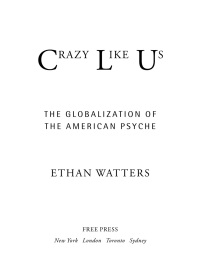 Cover image: Crazy Like Us 9781416587095