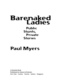 Cover image: Barenaked Ladies 9780743238359