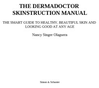 Cover image: The DERMAdoctor Skinstruction Manual 9780743264990