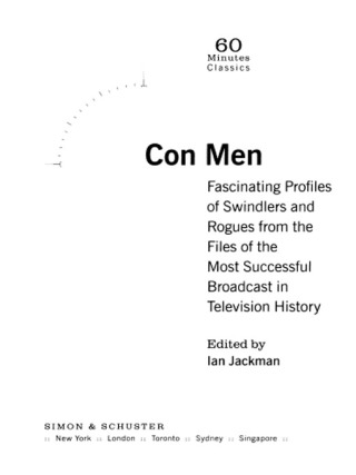 Cover image: Con Men 9780743224482