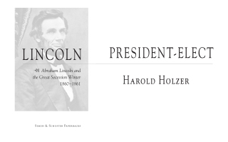 Cover image: Lincoln President-Elect 9780743289481