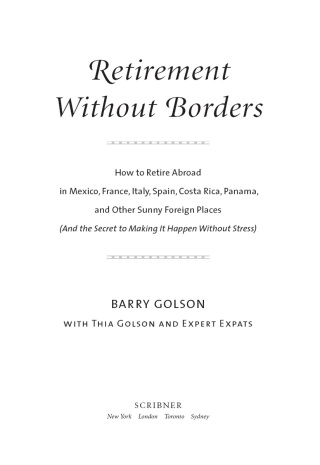 Cover image: Retirement Without Borders 9780743297011