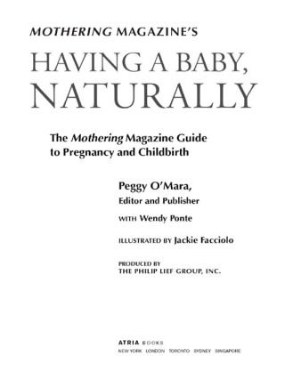 Cover image: Mothering Magazine's Having a Baby, Naturally 9780743439633