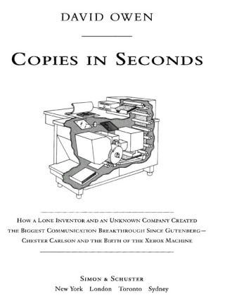 Cover image: Copies in Seconds 9780743251181