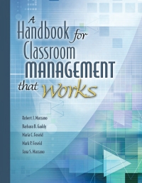 表紙画像: A Handbook for Classroom Management That Works 9781416602361