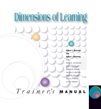 Titelbild: Dimensions of Learning Trainer's Manual 2nd edition 9780871203229