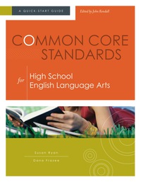 صورة الغلاف: Common Core Standards for High School English Language Arts 9781416614616