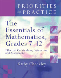 Cover image: The Essentials of Mathematics, Grades 7-12 9781416604136