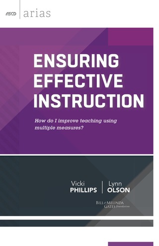 Imagen de portada: Ensuring Effective Instruction 9781416618249