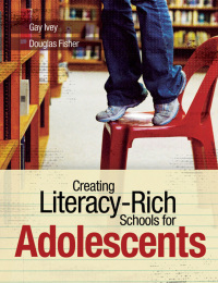 Imagen de portada: Creating Literacy-Rich Schools for Adolescents 9781416603214
