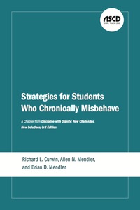 表紙画像: Strategies for Students Who Chronically Misbehave