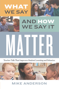 Cover image: What We Say and How We Say It Matter 9781416627043