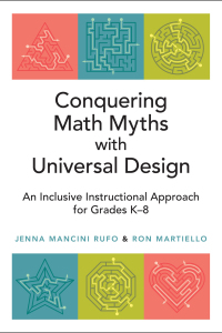 Cover image: Conquering Math Myths with Universal Design 9781416633068