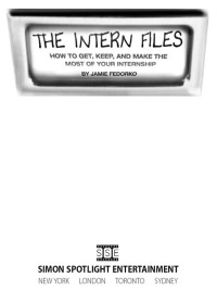 Cover image: The Intern Files 9781416909217