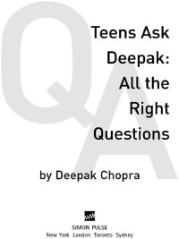 Cover image: Teens Ask Deepak 9780689862182
