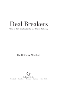Cover image: Deal Breakers 9781416961062
