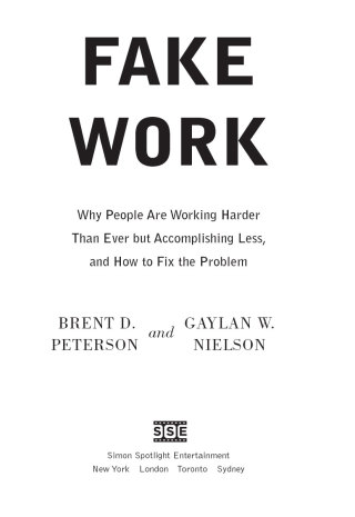 Cover image: Fake Work 9781416586357